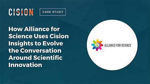 科学联盟如何利用Cision Insights推动围绕科学创新的对话